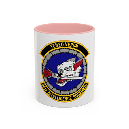 64 Intelligence Squadron AFRC (U.S. Air Force) Accent Coffee Mug