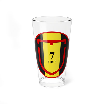 Emblem for 7-II-IGR (Denmark) (Coat of Arms) Pint Glass 16oz
