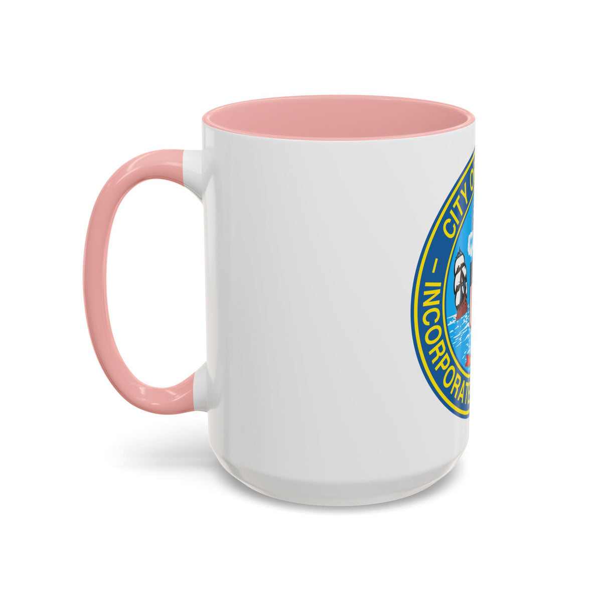 Seal of Chicago Illinois - Accent Coffee Mug