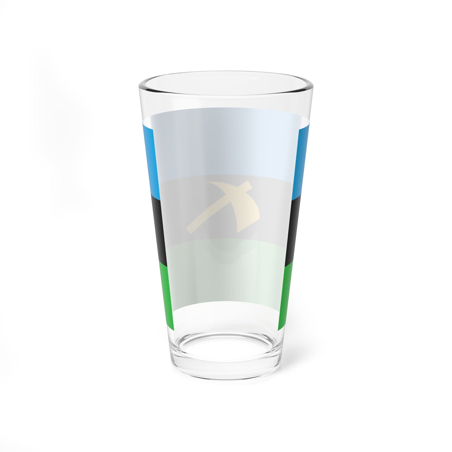 Flag of Afro-Shirazi party (Tanzania) Pint Glass 16oz