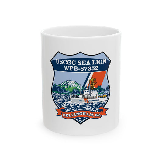 USCGC Sea Lions WPB 87352 (U.S. Coast Guard) White Coffee Mug