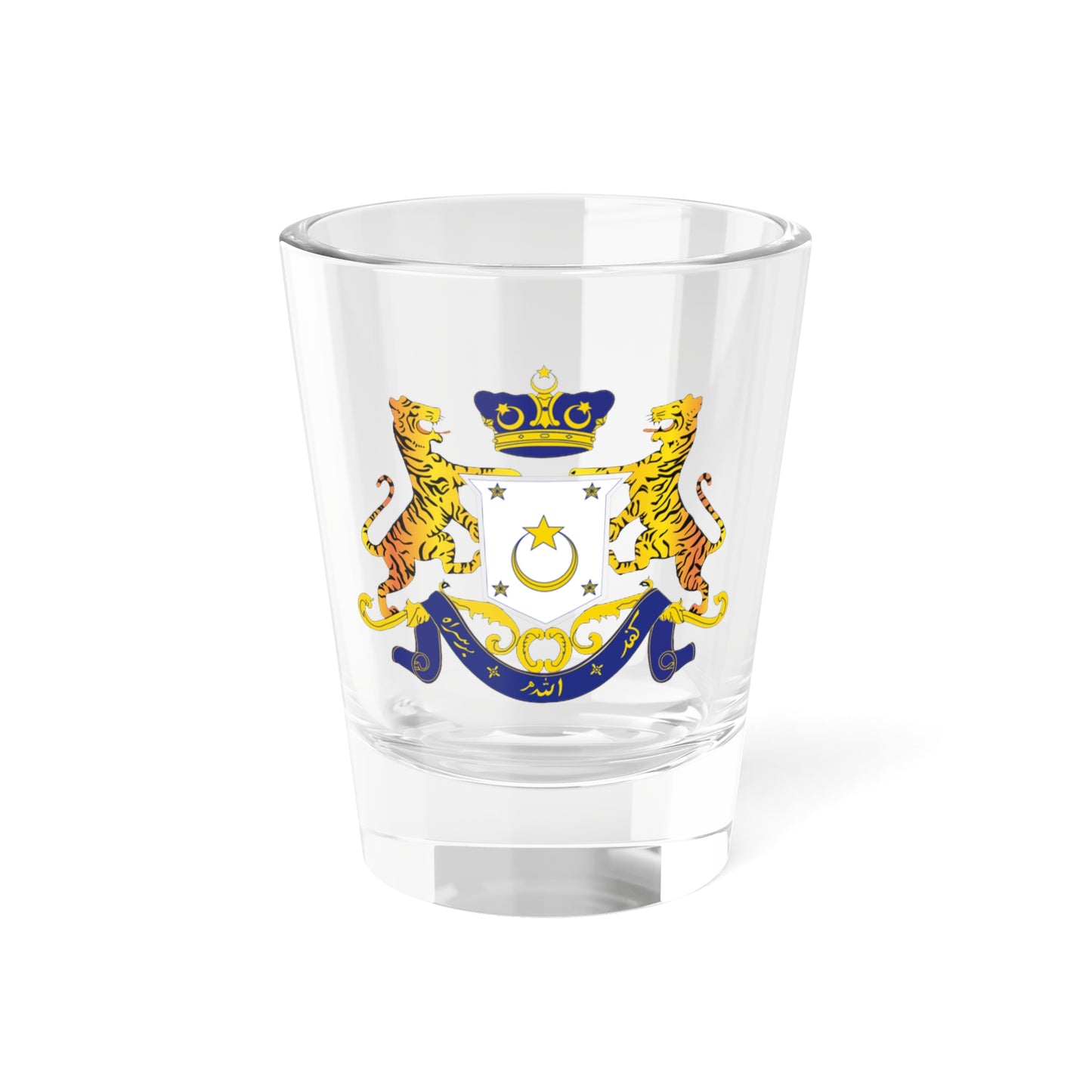Coat of arms of Johor (Malaysia) (Coat of Arms) Shot Glass 1.5oz