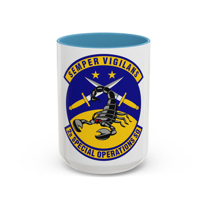 2d Special Operations Squadron (U.S. Air Force) Accent Coffee Mug