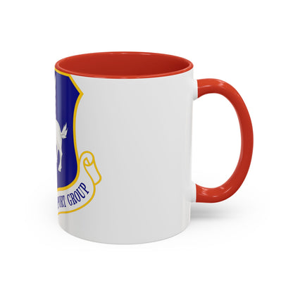 50th Mission Support Group (U.S. Air Force) Accent Coffee Mug