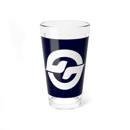 Flag of Fukusaki Hyogo (Japan) Pint Glass 16oz