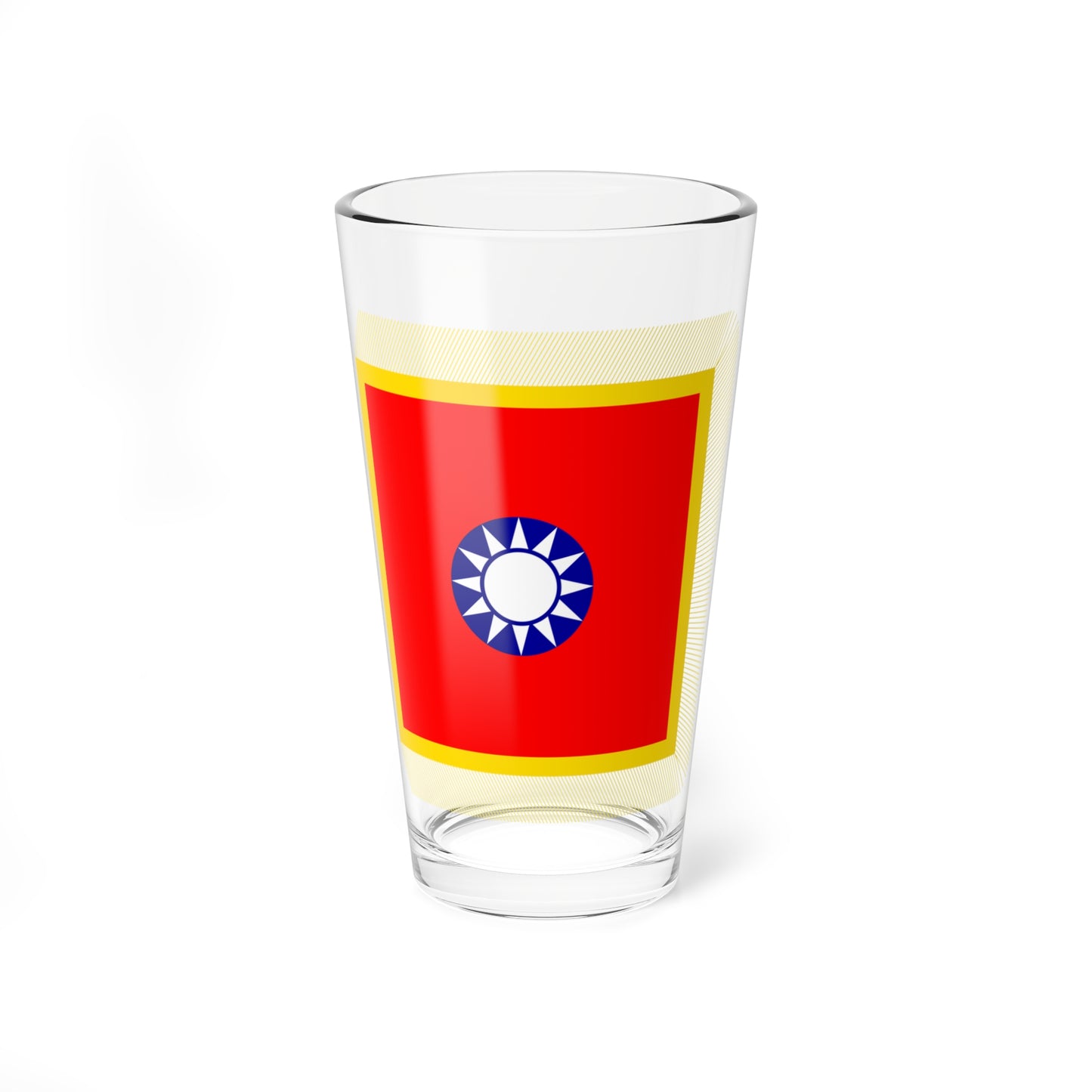 Flag of the Chairman of the ROC Military Affairs Commission (China) Pint Glass 16oz