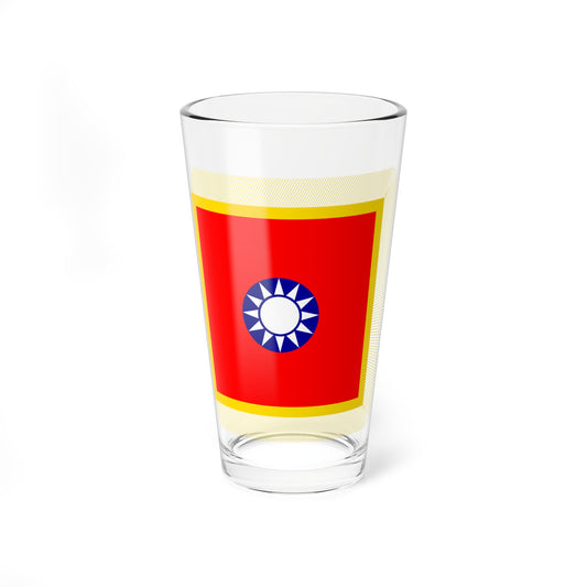 Flag of the Chairman of the ROC Military Affairs Commission (China) Pint Glass 16oz