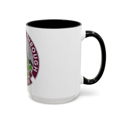 8 Medical Brigade 2 (U.S. Army) Accent Coffee Mug