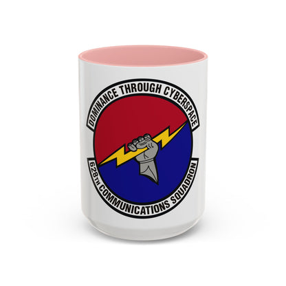 628th Communications Squadron (U.S. Air Force) Accent Coffee Mug