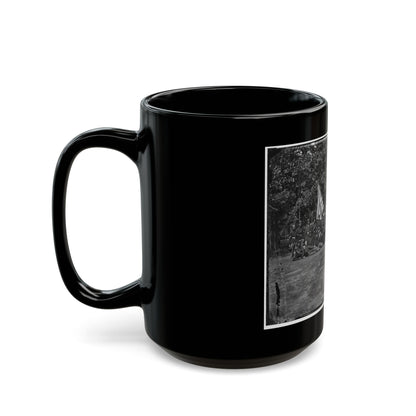 Bealeton, Virginia. Company F, 93d New York Infantry (U.S. Civil War) Black Coffee Mug