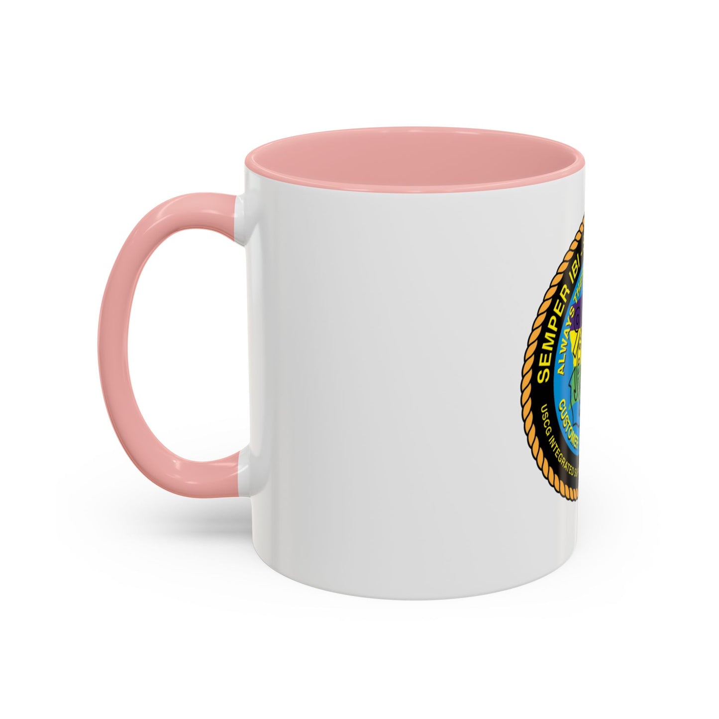 USCG ISC New Orleans (U.S. Coast Guard) Accent Coffee Mug