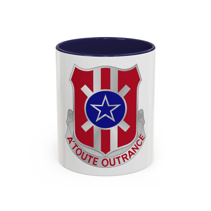 854 Engineer Battalion (U.S. Army) Accent Coffee Mug