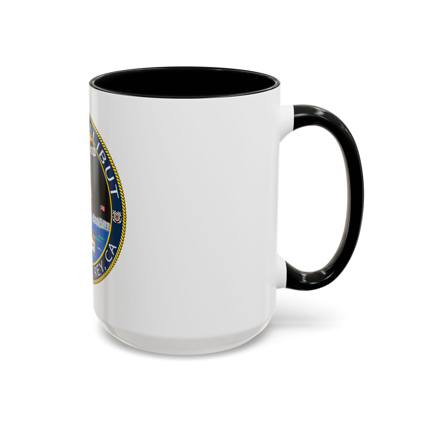 USCG Halibut Marina Del Ray CA (U.S. Coast Guard) Accent Coffee Mug