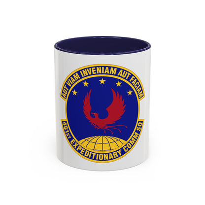 451st Expeditionary Communications Squadron (U.S. Air Force) Accent Coffee Mug