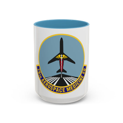 78th Aerospace Medicine Squadron (U.S. Air Force) Accent Coffee Mug