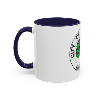 Seal of Ann Arbor Michigan - Accent Coffee Mug