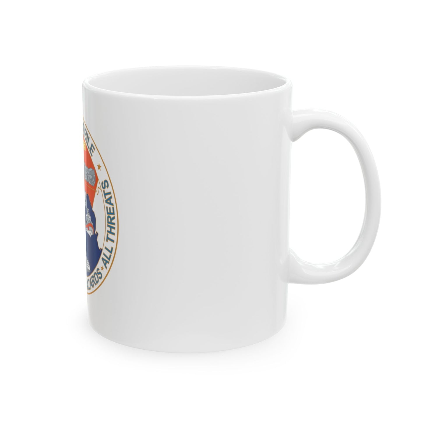 USCG Sector Mobile (U.S. Coast Guard) White Coffee Mug