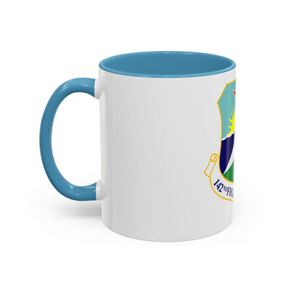 142nd Fighter Wing (U.S. Air Force) Accent Coffee Mug
