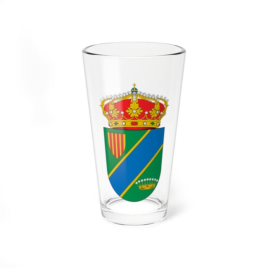 Escudo de Contamina-Zaragoza (Spain) (Coat of Arms) Pint Glass 16oz