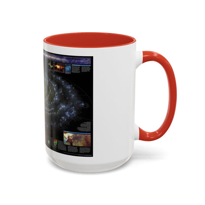 Space - Milky Way (2002) (Map) Accent Coffee Mug