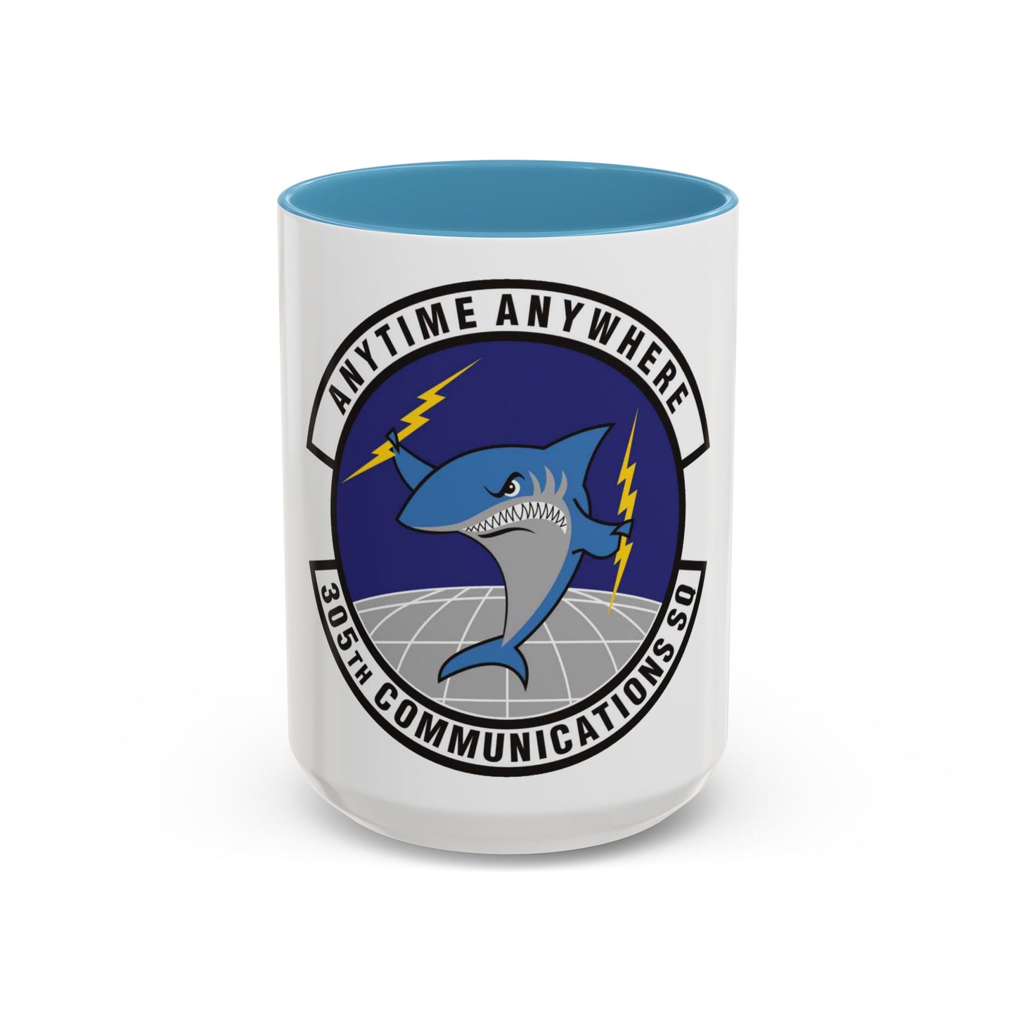 305th Communications Squadron (U.S. Air Force) Accent Coffee Mug