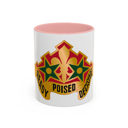 252 Armor Regiment (U.S. Army) Accent Coffee Mug