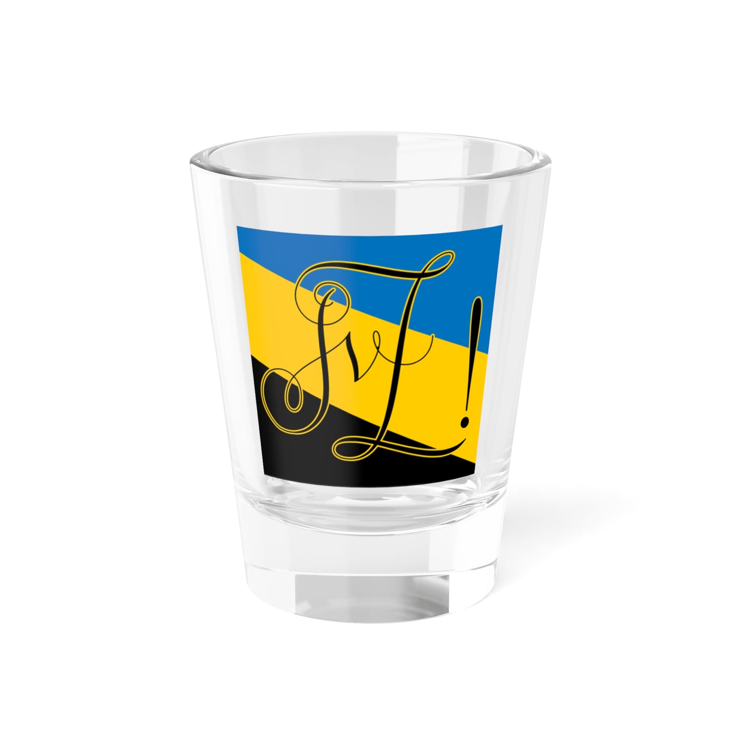 Fahne der Carolingia Zurich (Switzerland) Shot Glass 1.5oz