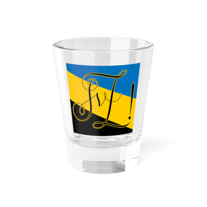 Fahne der Carolingia Zurich (Switzerland) Shot Glass 1.5oz