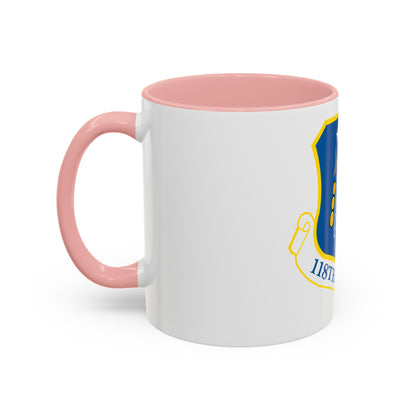 118th Wing ANG (U.S. Air Force) Accent Coffee Mug