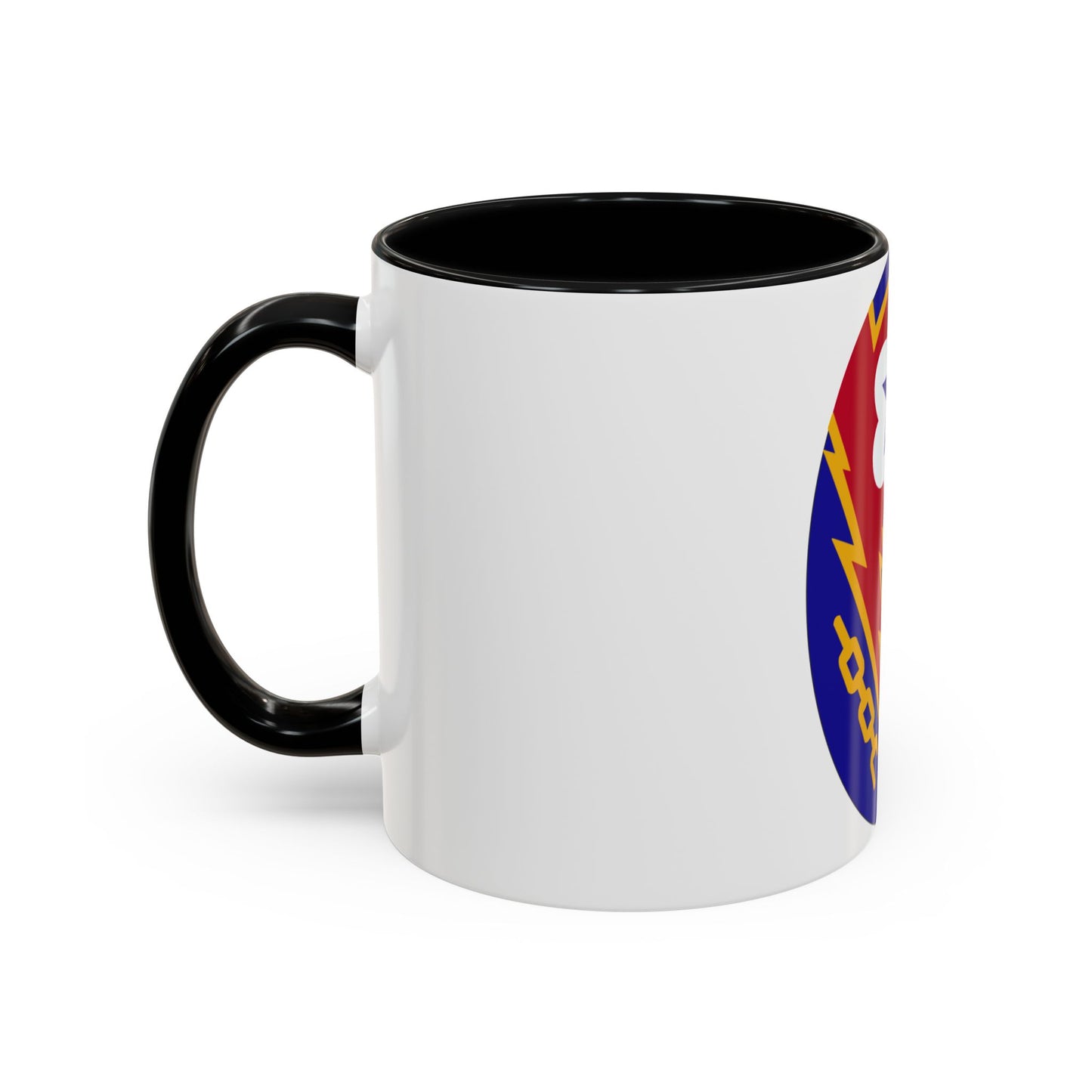 Tasse à café décorative pour le personnel de la zone de communication Europe (armée américaine)