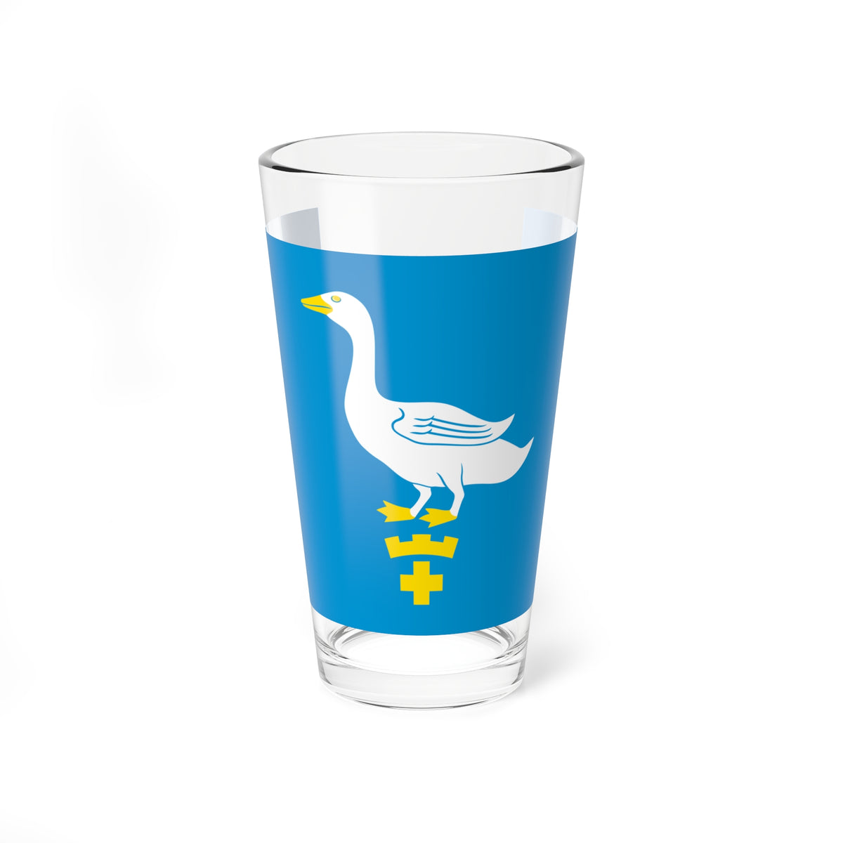 Pyhäjoki.lippu (Finland) Pint Glass 16oz