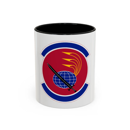 33 Maintenance Squadron AETC (U.S. Air Force) Accent Coffee Mug