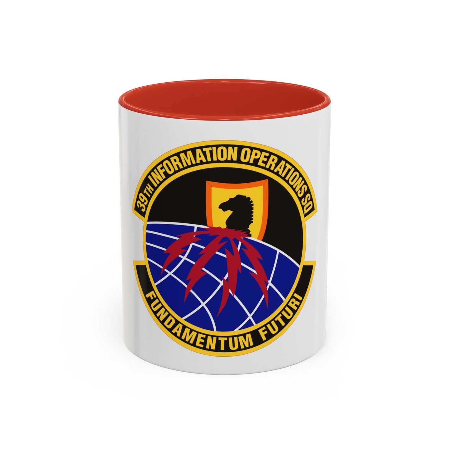 39th Information Operations Squadron (U.S. Air Force) Accent Coffee Mug