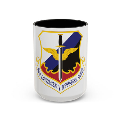 816th Contingency Response Group (U.S. Air Force) Accent Coffee Mug