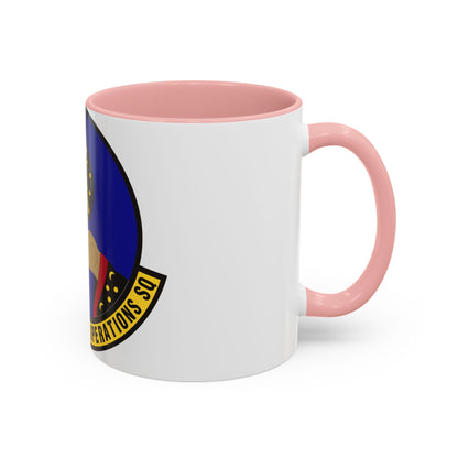 92 Maintenance Operations Squadron AMC (U.S. Air Force) Accent Coffee Mug