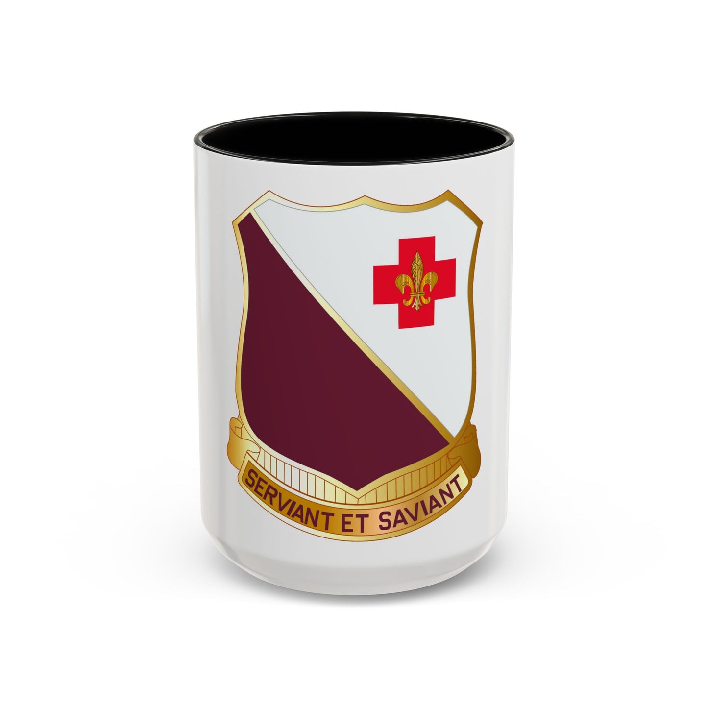 40 Medical Battalion (U.S. Army) Accent Coffee Mug