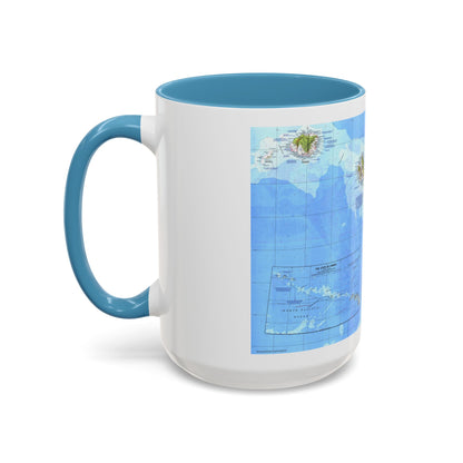 USA - Hawaii (1976) (Map) Accent Coffee Mug