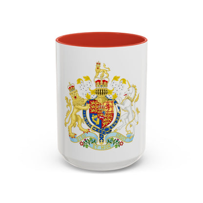 Coat of Arms of the United Kingdom (1816-1837) - Accent Coffee Mug