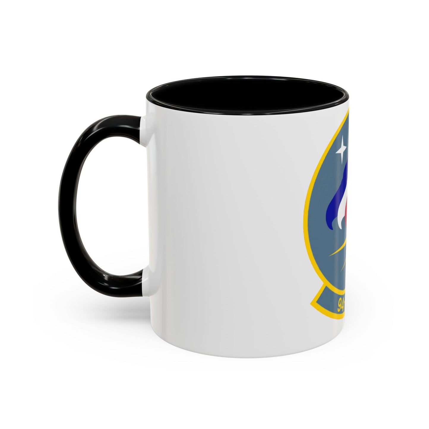 94 Flying Training Squadron AETC (U.S. Air Force) Accent Coffee Mug