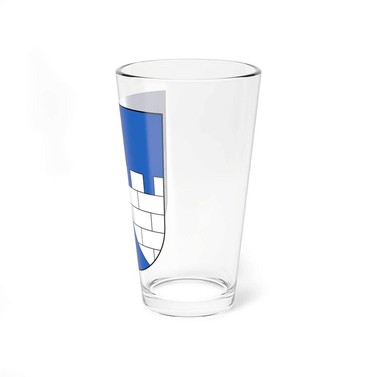 Pfungen-blazon (Switzerland) (Coat of Arms) Pint Glass 16oz