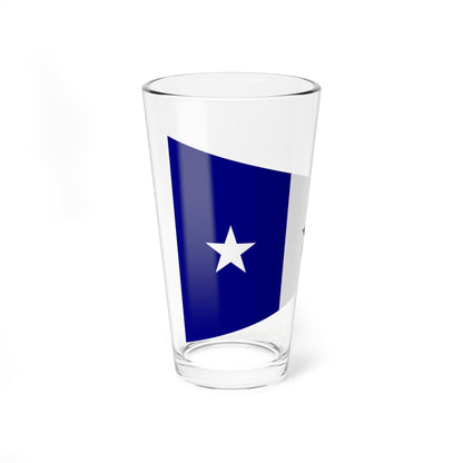 Burgee of Yacht Club de France (France) Pint Glass 16oz