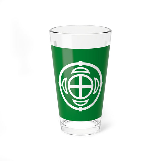 Flag of Takko Aomori (Japan) Pint Glass 16oz