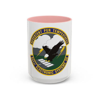 641st Electronic Systems Squadron (U.S. Air Force) Accent Coffee Mug
