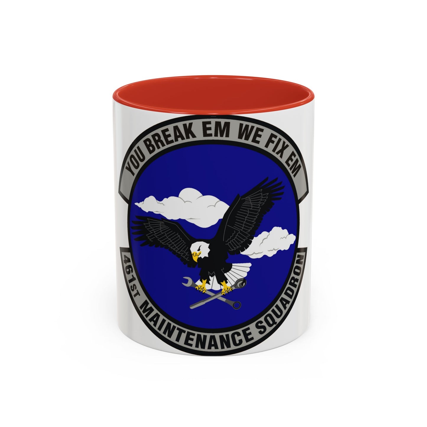 461st Maintenance Squadron (U.S. Air Force) Accent Coffee Mug