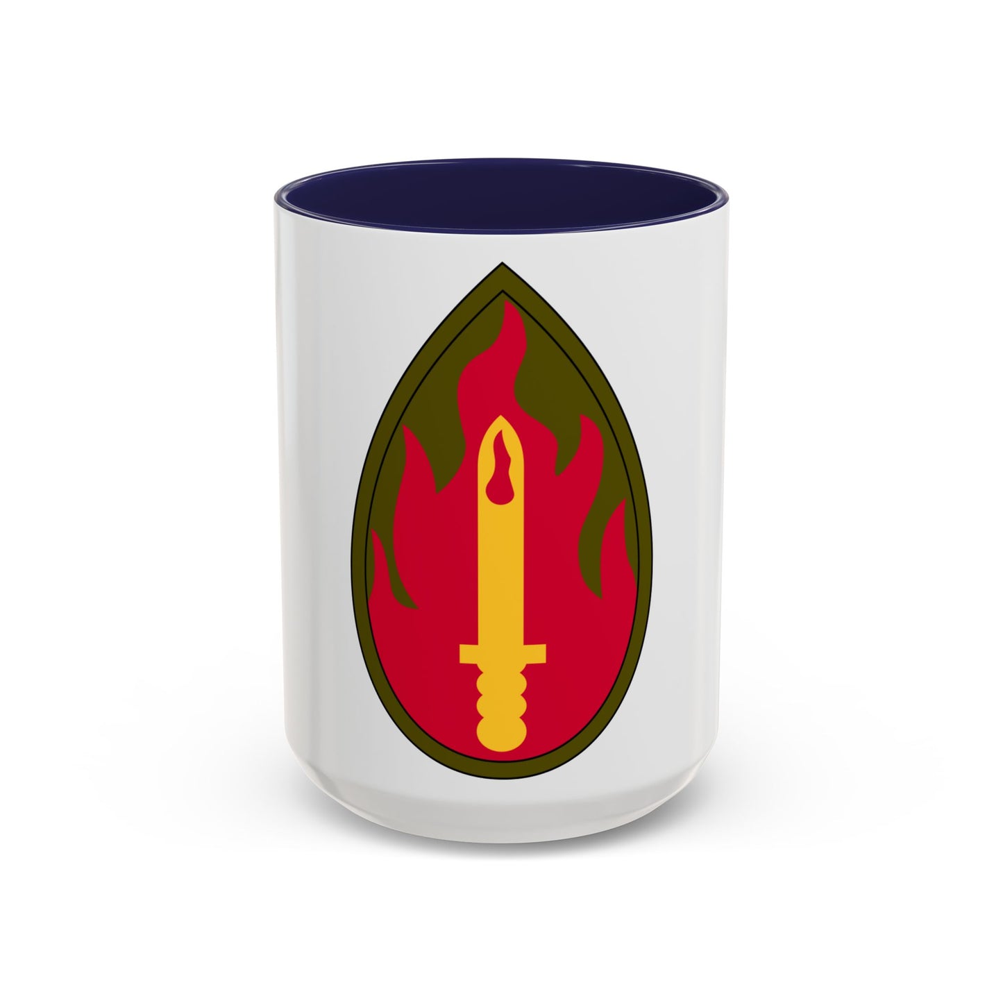 63rd Infantry Division SSI (U.S. Army) Accent Coffee Mug