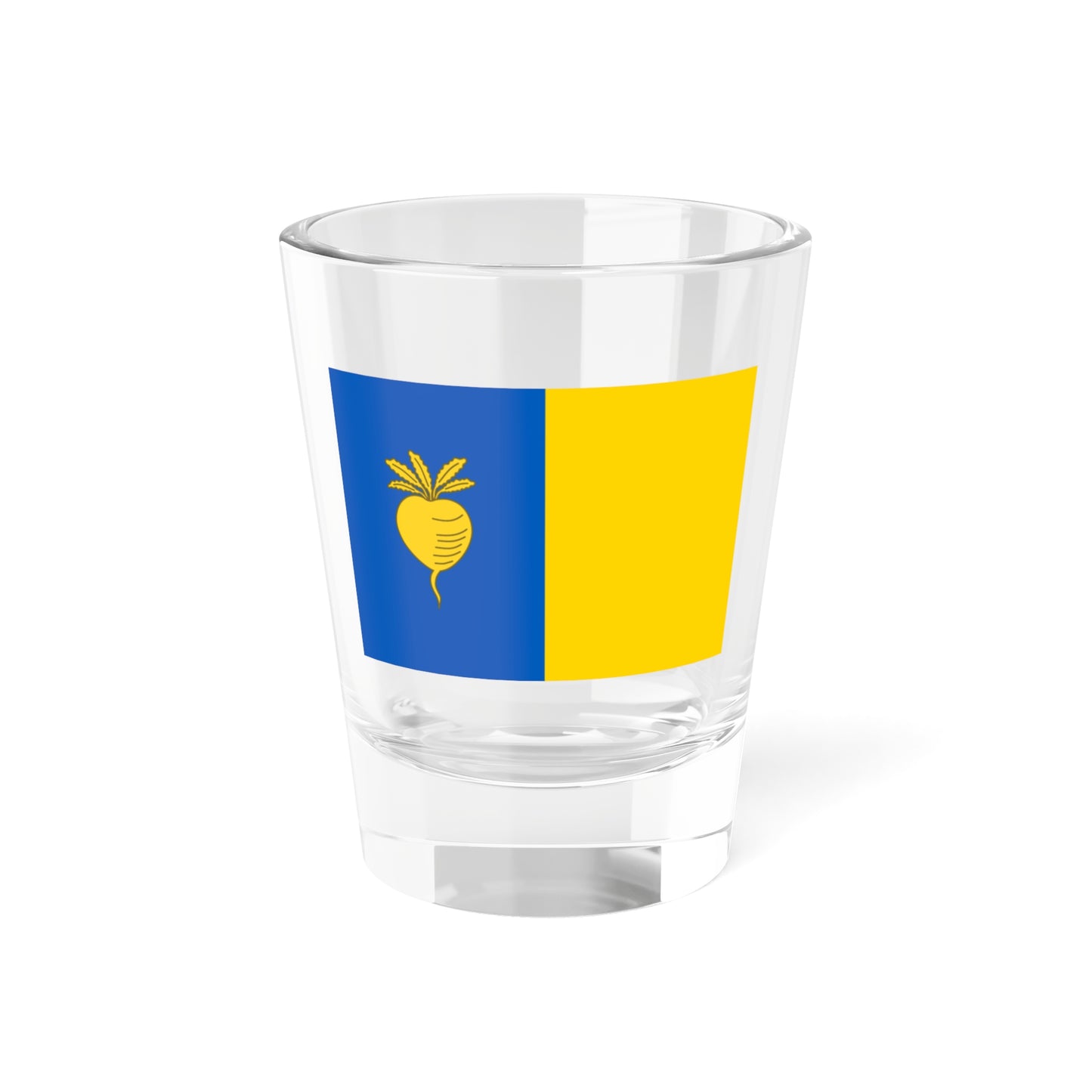 Flag of Sint-Niklaas (Belgium) Shot Glass 1.5oz