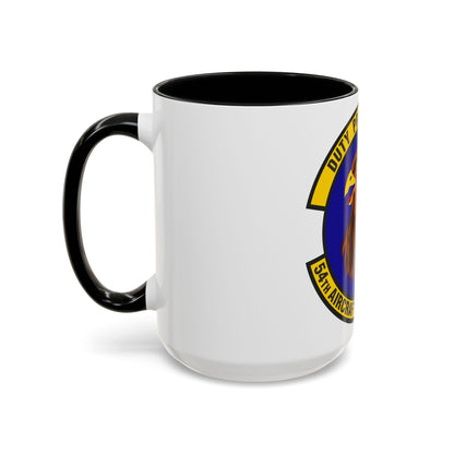 54 Aircraft Maintenance Squadron AETC (U.S. Air Force) Accent Coffee Mug