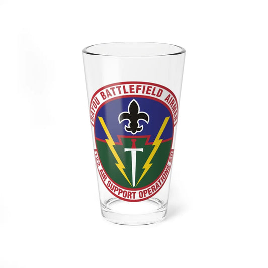 122d Air Support Operations Squadron (U.S. Air Force) Pint Glass 16oz-16oz-Go Mug Yourself