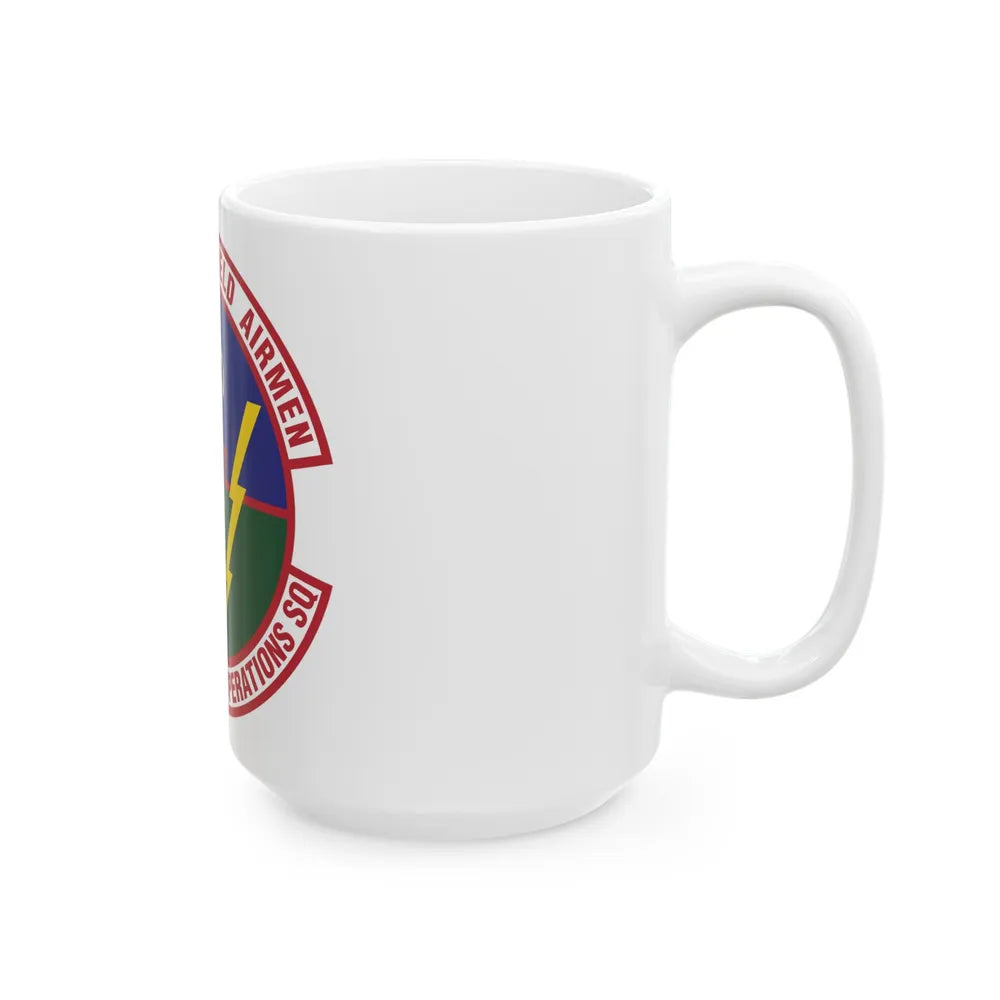 122d Air Support Operations Squadron (U.S. Air Force) White Coffee Mug-Go Mug Yourself