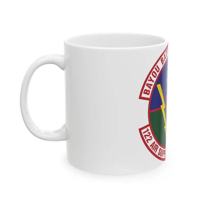 122d Air Support Operations Squadron (U.S. Air Force) White Coffee Mug-Go Mug Yourself